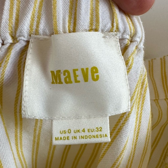 Anthropologie Maeve Off Shoulder Balloon Sleeves Blouse shirt top | Size 0 - Picture 5 of 14